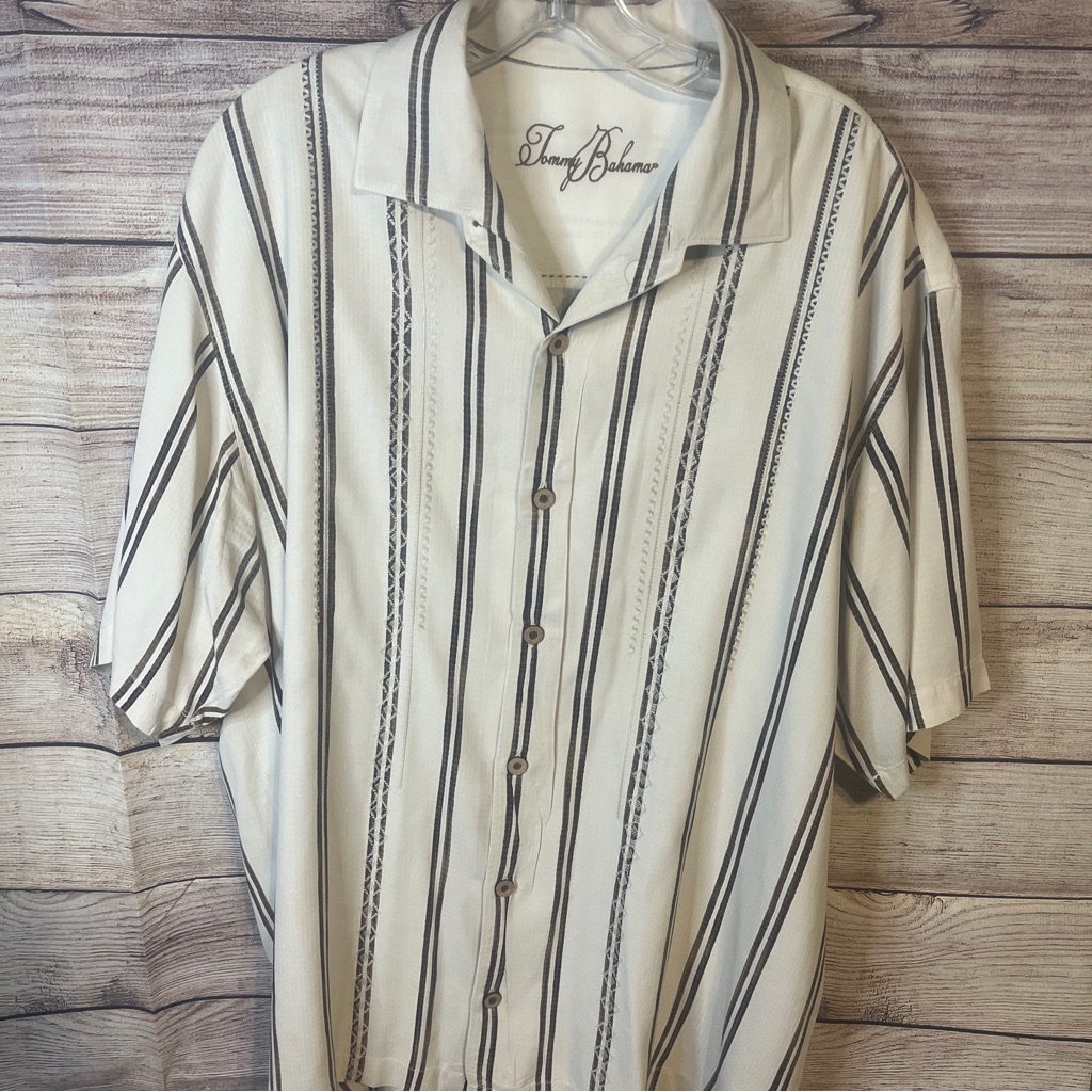 Tommy Bahama Silk Camp Shirt Xl